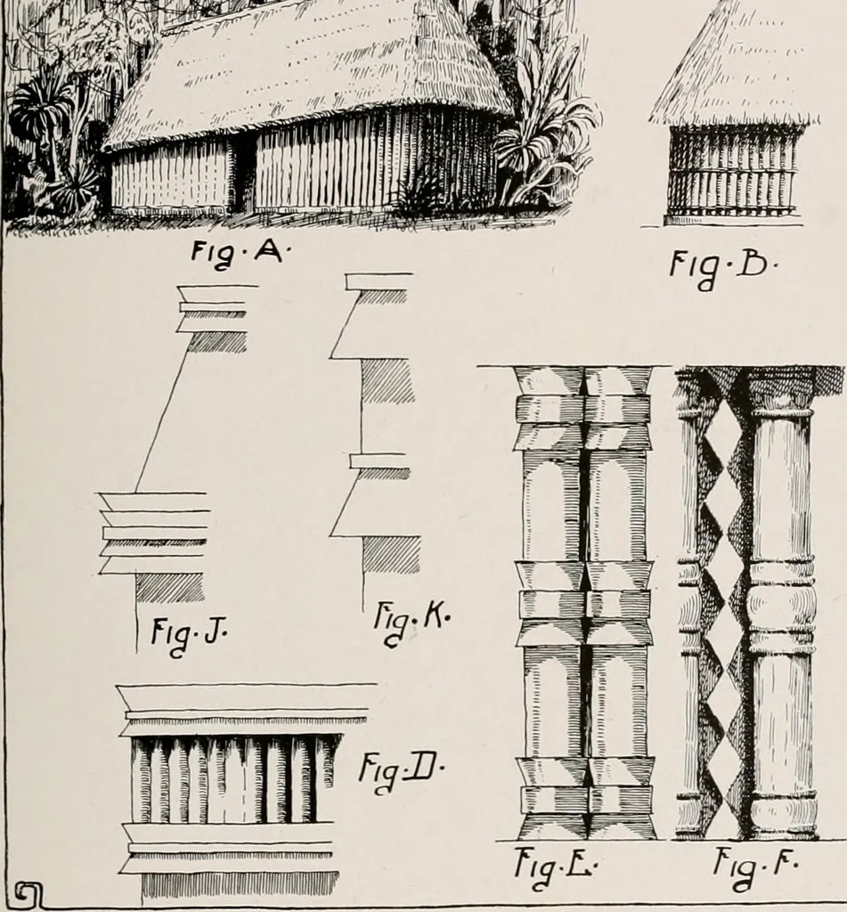 An illustration from Architect and engineer, 1905, leaf 108