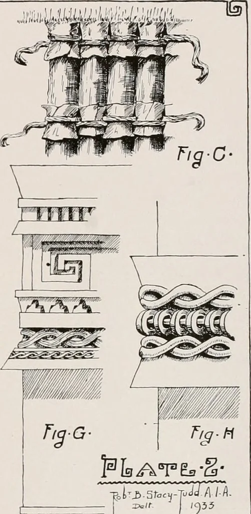 An illustration from Architect and engineer, 1905, leaf 108