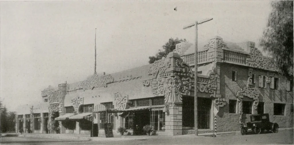An illustration from Architect and engineer, 1905, leaf 111