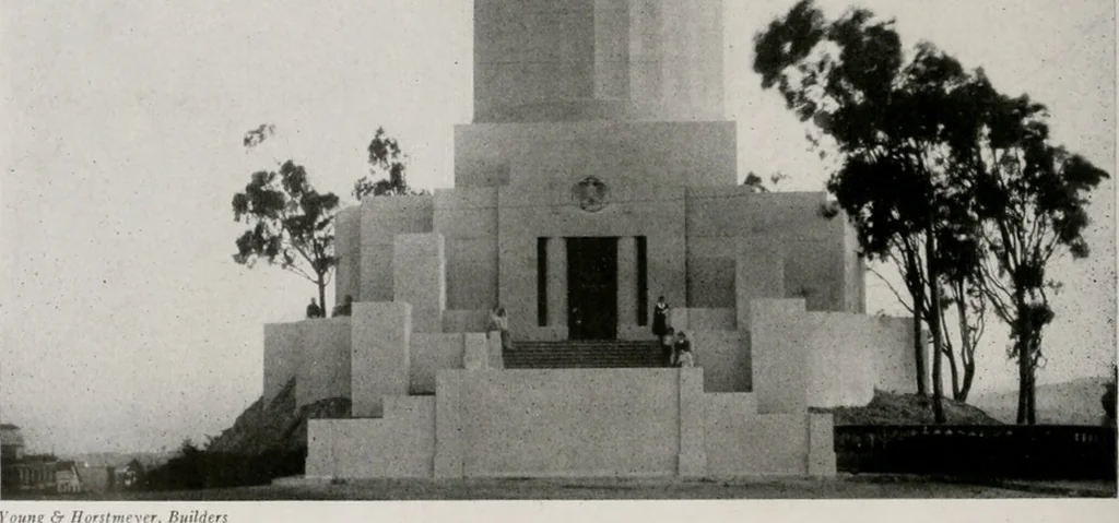 An illustration from Architect and engineer, 1905, leaf 159