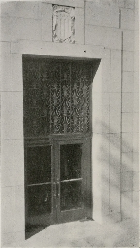 An illustration from Architect and engineer, 1905, leaf 163
