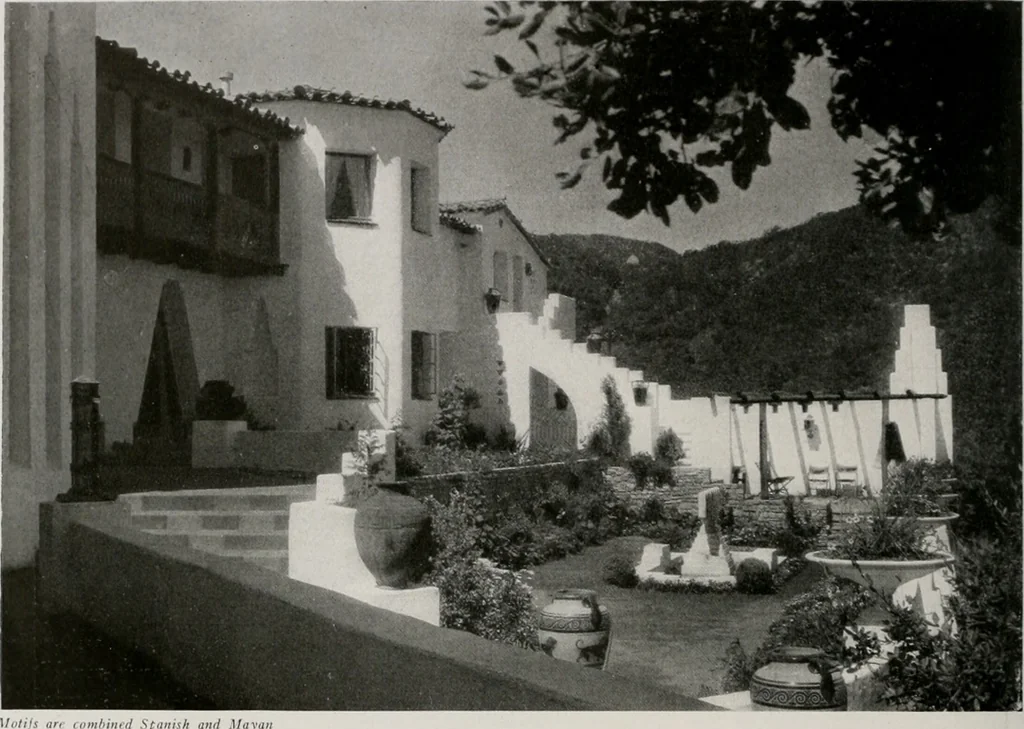 An illustration from Architect and engineer, 1905, leaf 177