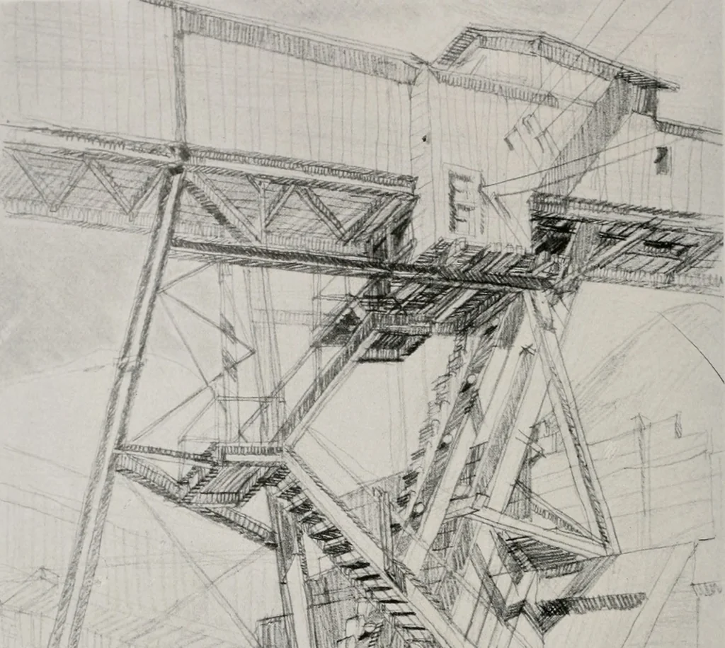 An illustration from Architect and engineer, 1905, leaf 233