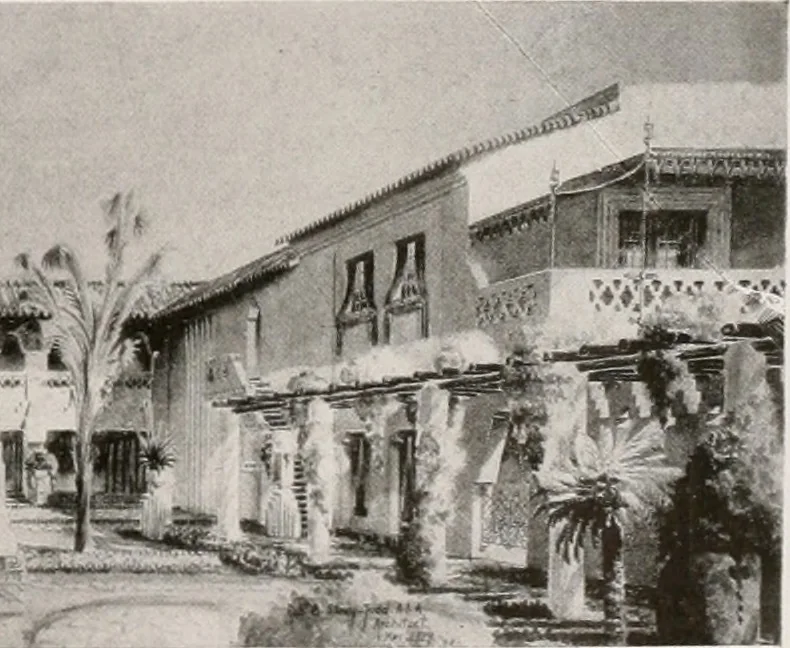 An illustration from Architect and engineer, 1905, leaf 310