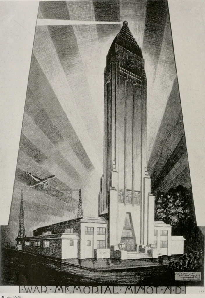 An illustration from Architect and engineer, 1905, leaf 311