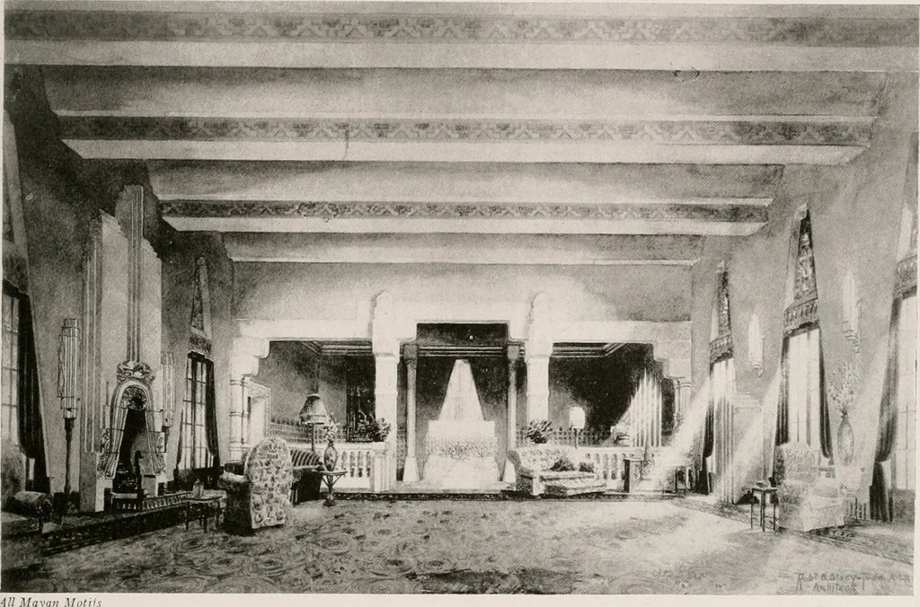 An illustration from Architect and engineer, 1905, leaf 316