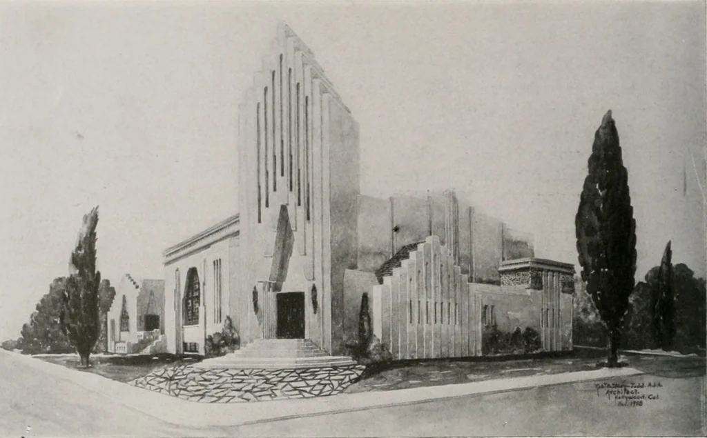 An illustration from Architect and engineer, 1905, leaf 319