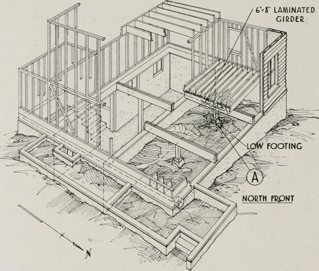 An illustration from Architect and engineer, 1905, leaf 336
