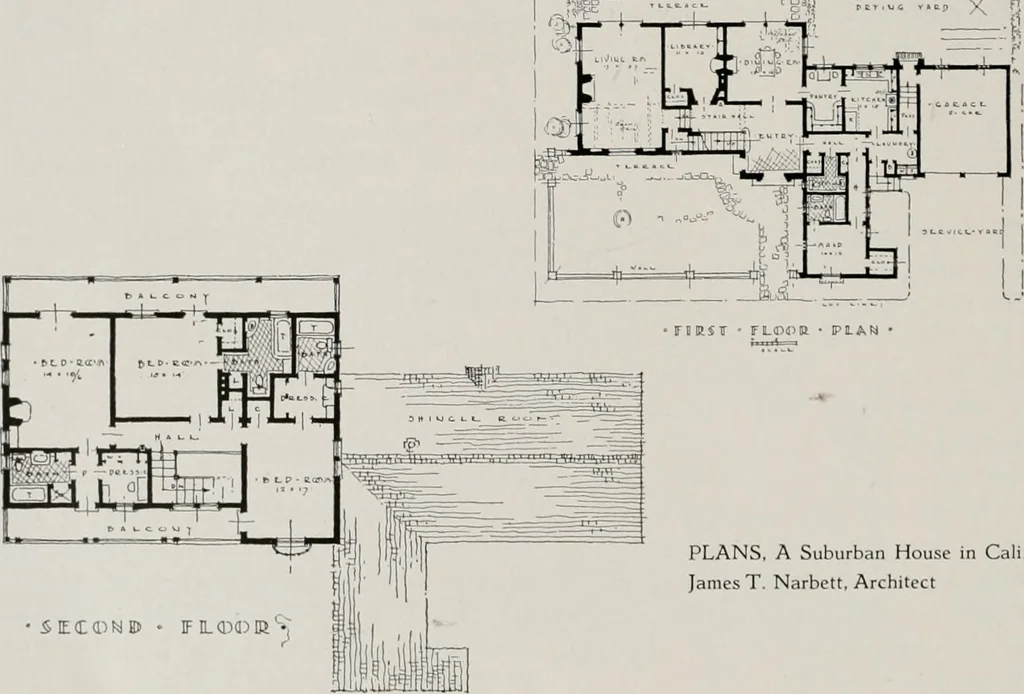 An illustration from Architect and engineer, 1905, leaf 374