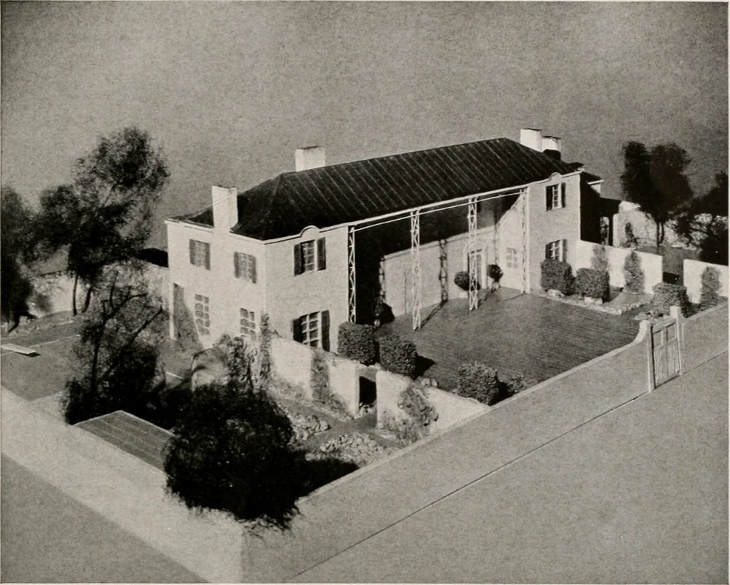 An illustration from Architect and engineer, 1905, leaf 375