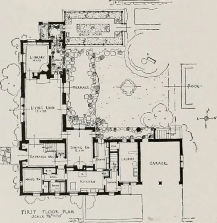 An illustration from Architect and engineer, 1905, leaf 380