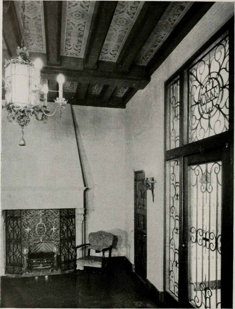 An illustration from Architect and engineer, 1905, leaf 388