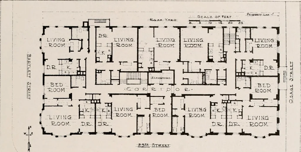 An illustration from Architect and engineer, 1905, leaf 389
