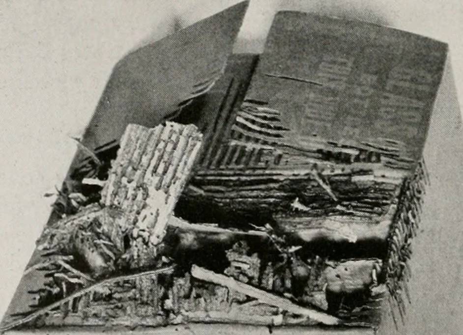 An illustration from Architect and engineer, 1905, leaf 398