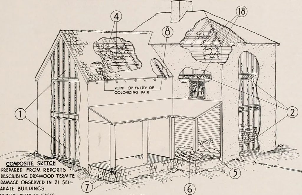An illustration from Architect and engineer, 1905, leaf 405