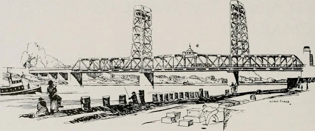 An illustration from Architect and engineer, 1905, leaf 412