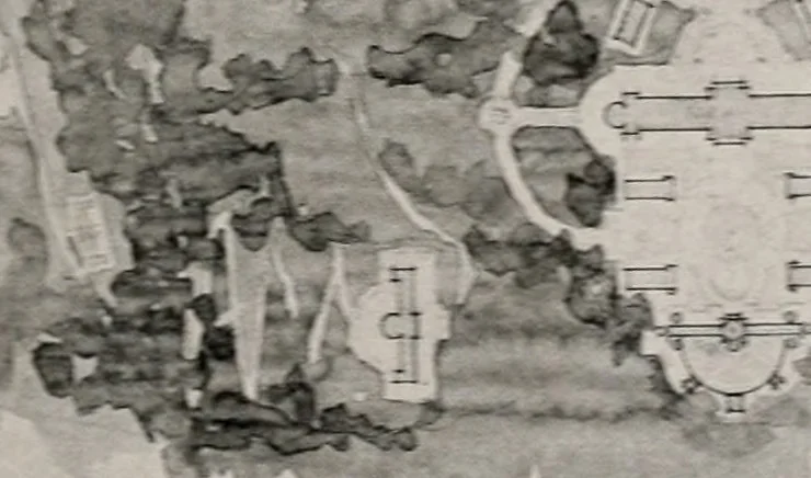 An illustration from Architect and engineer, 1905, leaf 44