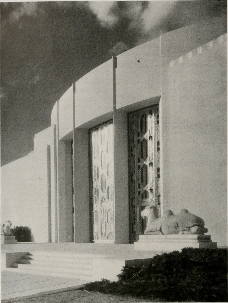 An illustration from Architect and engineer, 1905, leaf 83