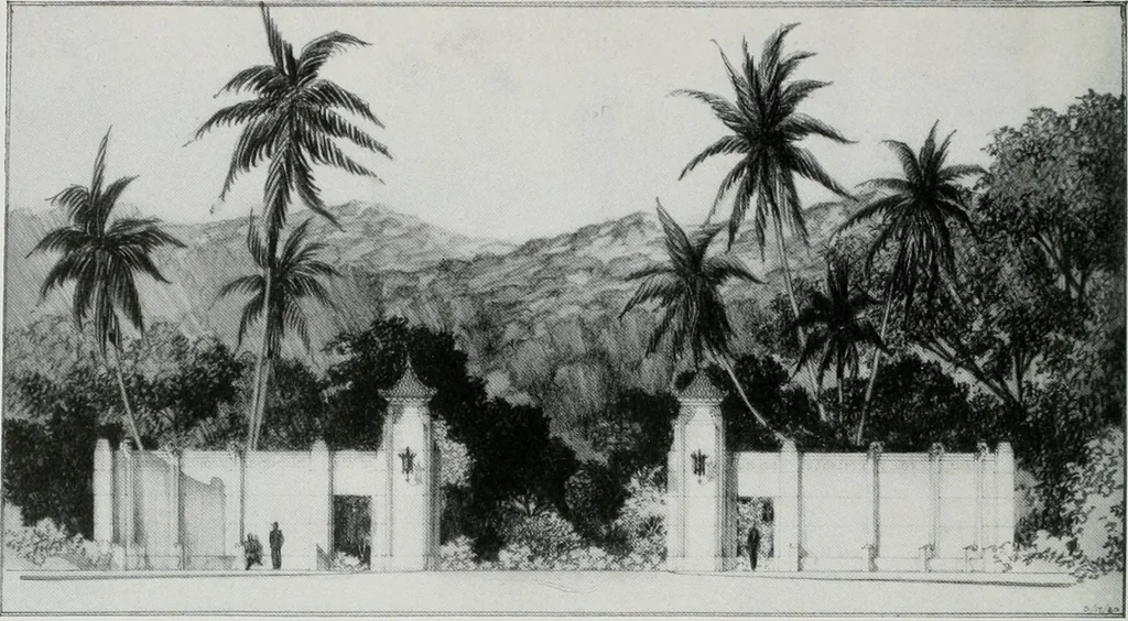 An illustration from Architect and engineer, 1905, leaf 13