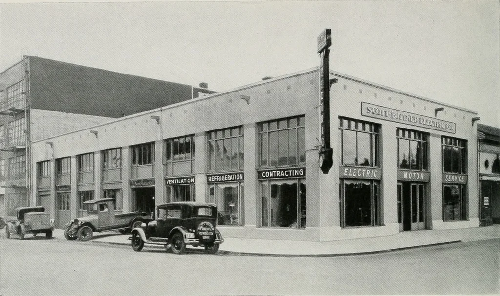 An illustration from Architect and engineer, 1905, leaf 135
