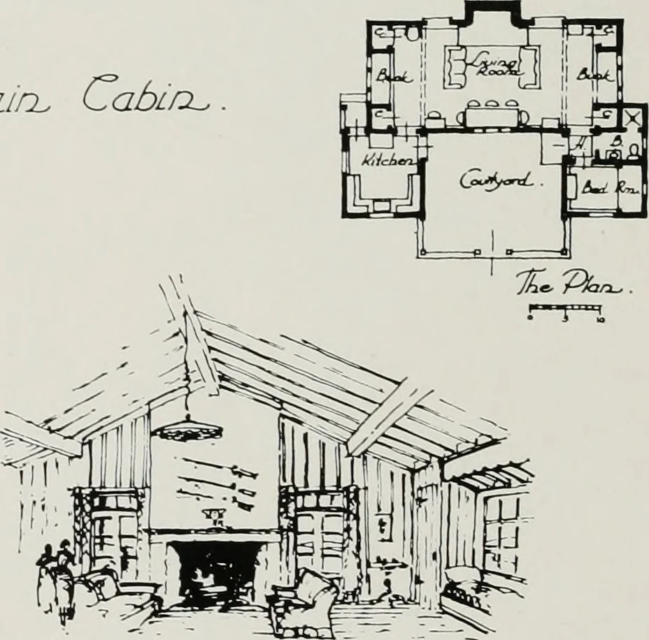 An illustration from Architect and engineer, 1905, leaf 177