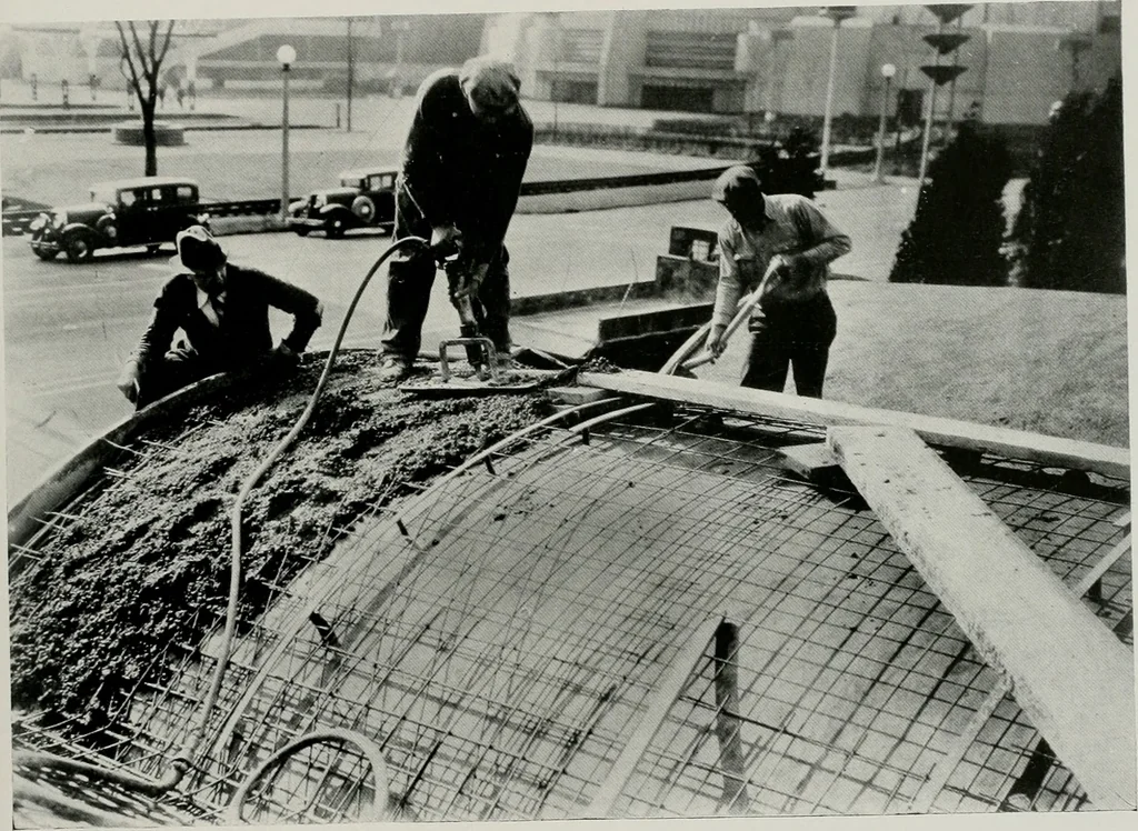 An illustration from Architect and engineer, 1905, leaf 196