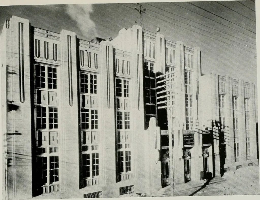 An illustration from Architect and engineer, 1905, leaf 208