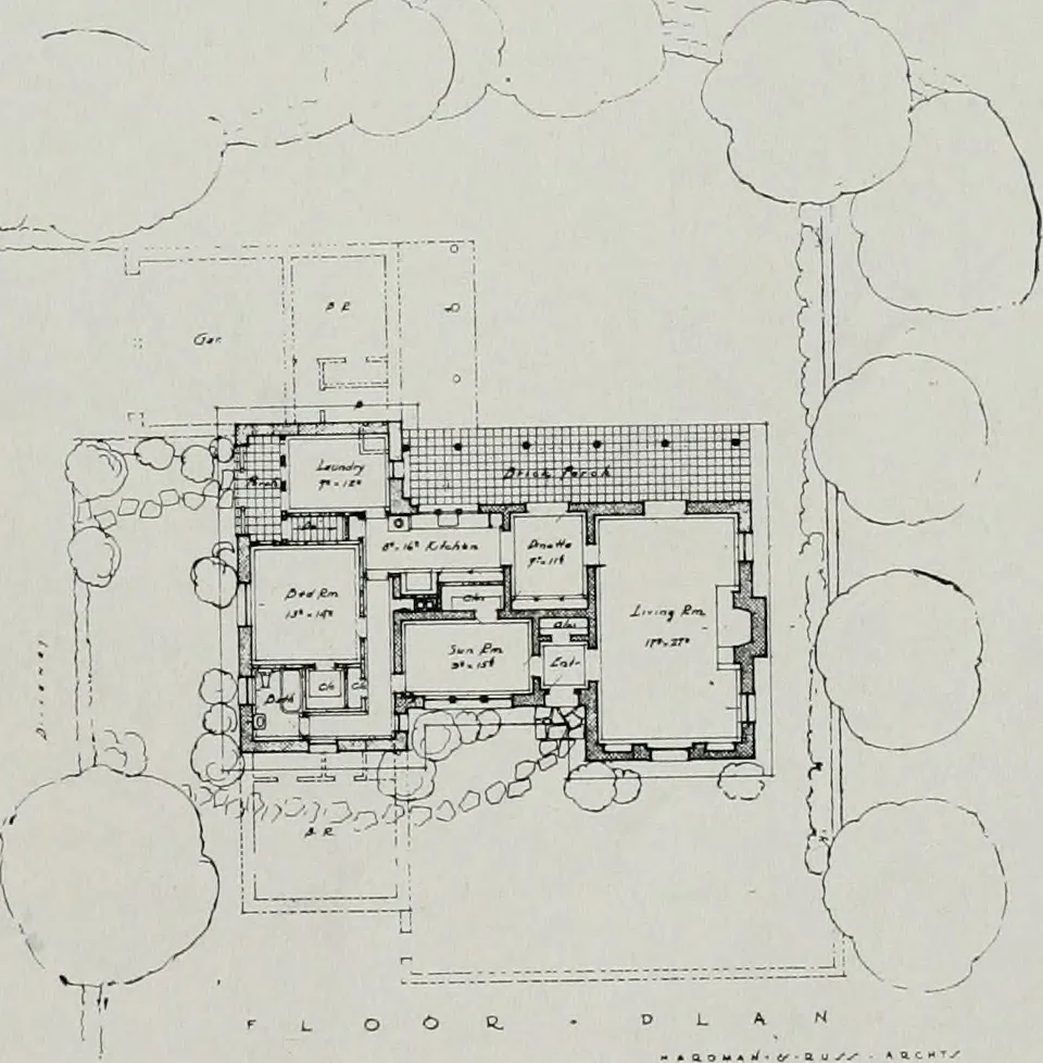An illustration from Architect and engineer, 1905, leaf 24