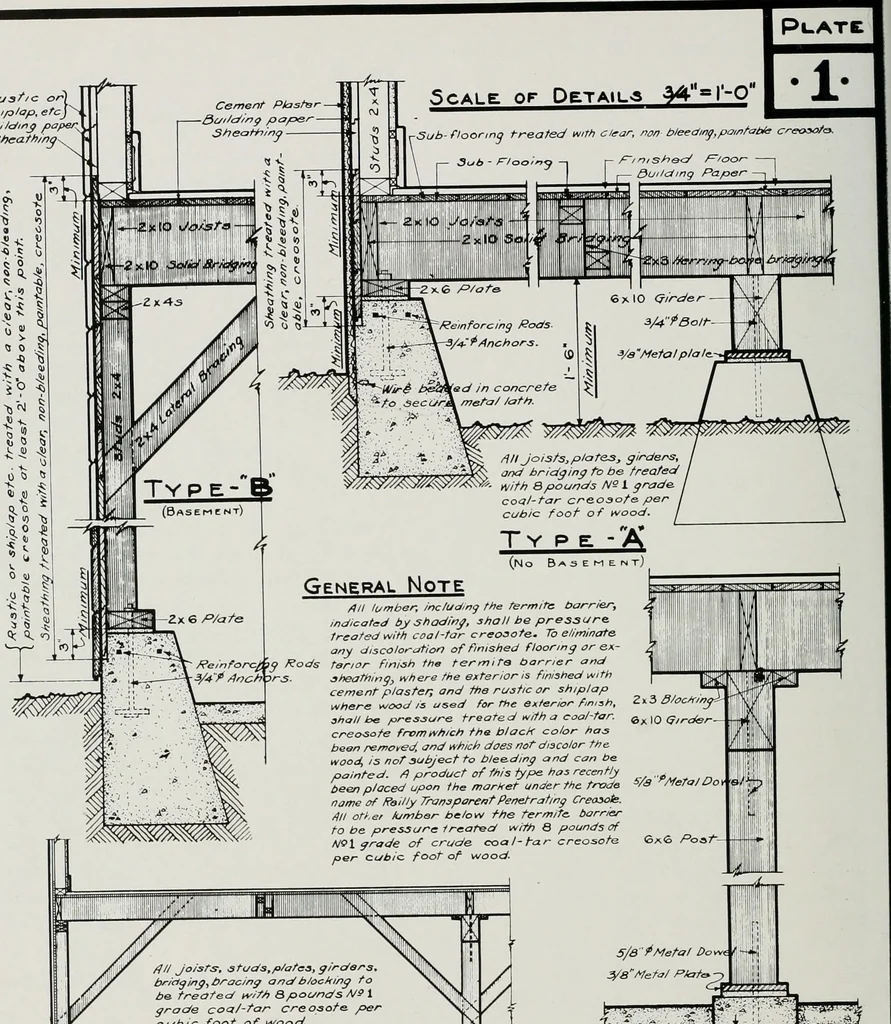An illustration from Architect and engineer, 1905, leaf 255