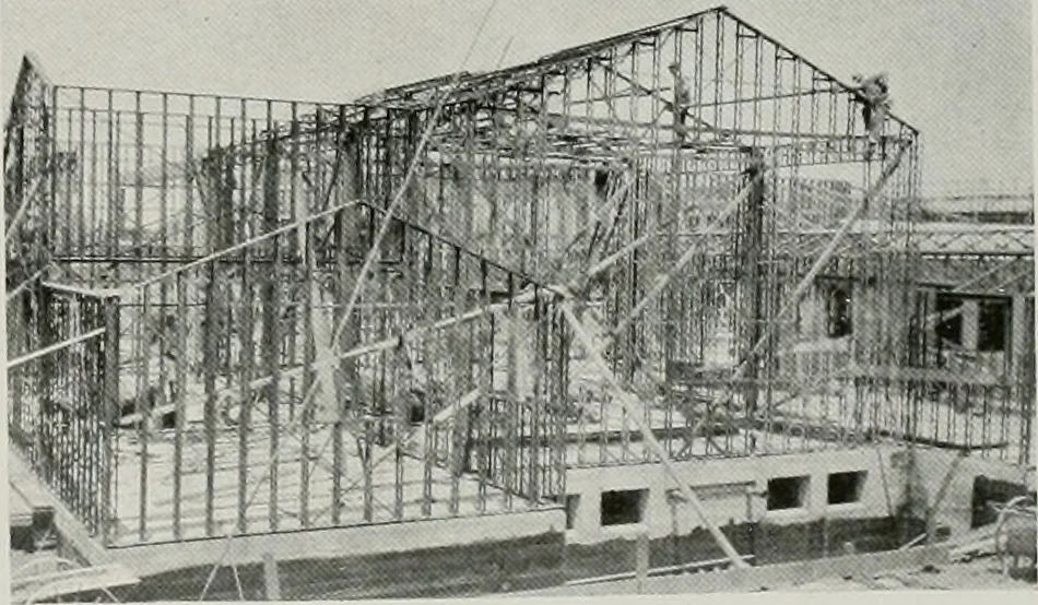 An illustration from Architect and engineer, 1905, leaf 262