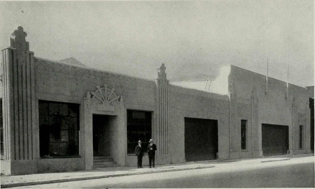 An illustration from Architect and engineer, 1905, leaf 306