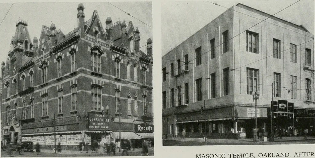 An illustration from Architect and engineer, 1905, leaf 376