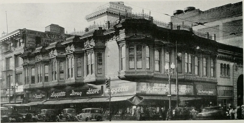 An illustration from Architect and engineer, 1905, leaf 377