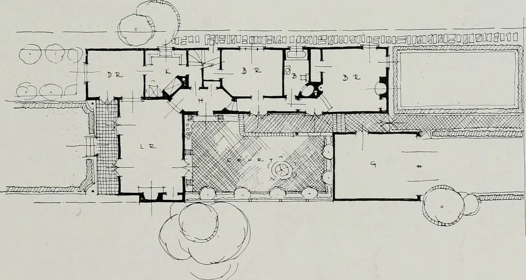 An illustration from Architect and engineer, 1905, leaf 90