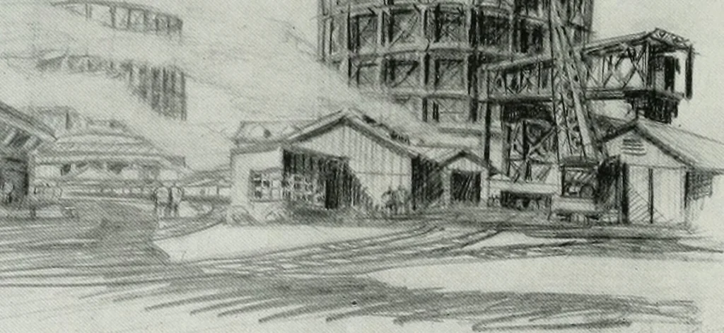 An illustration from Architect and engineer, 1905, leaf 103