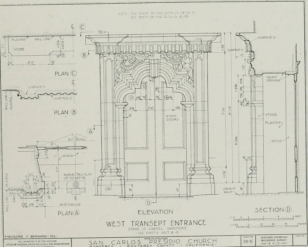 An illustration from Architect and engineer, 1905, leaf 108