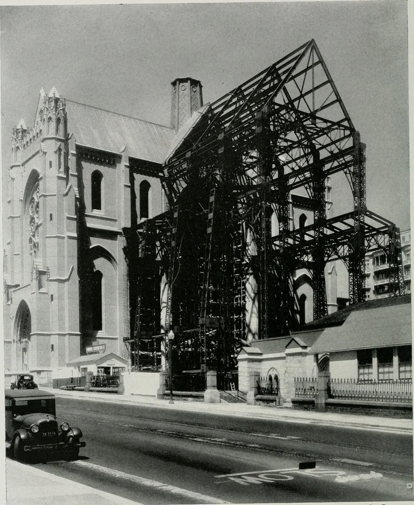 An illustration from Architect and engineer, 1905, leaf 177