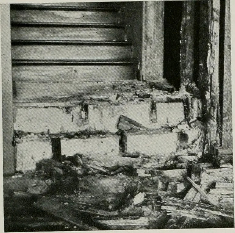 An illustration from Architect and engineer, 1905, leaf 202