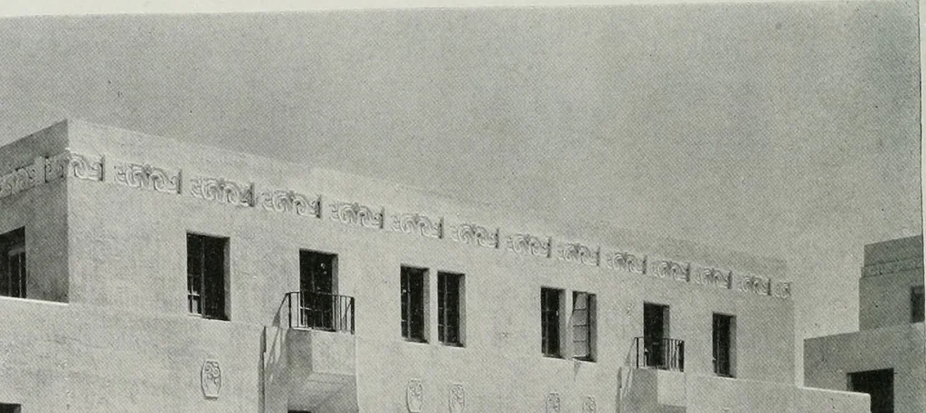 An illustration from Architect and engineer, 1905, leaf 235