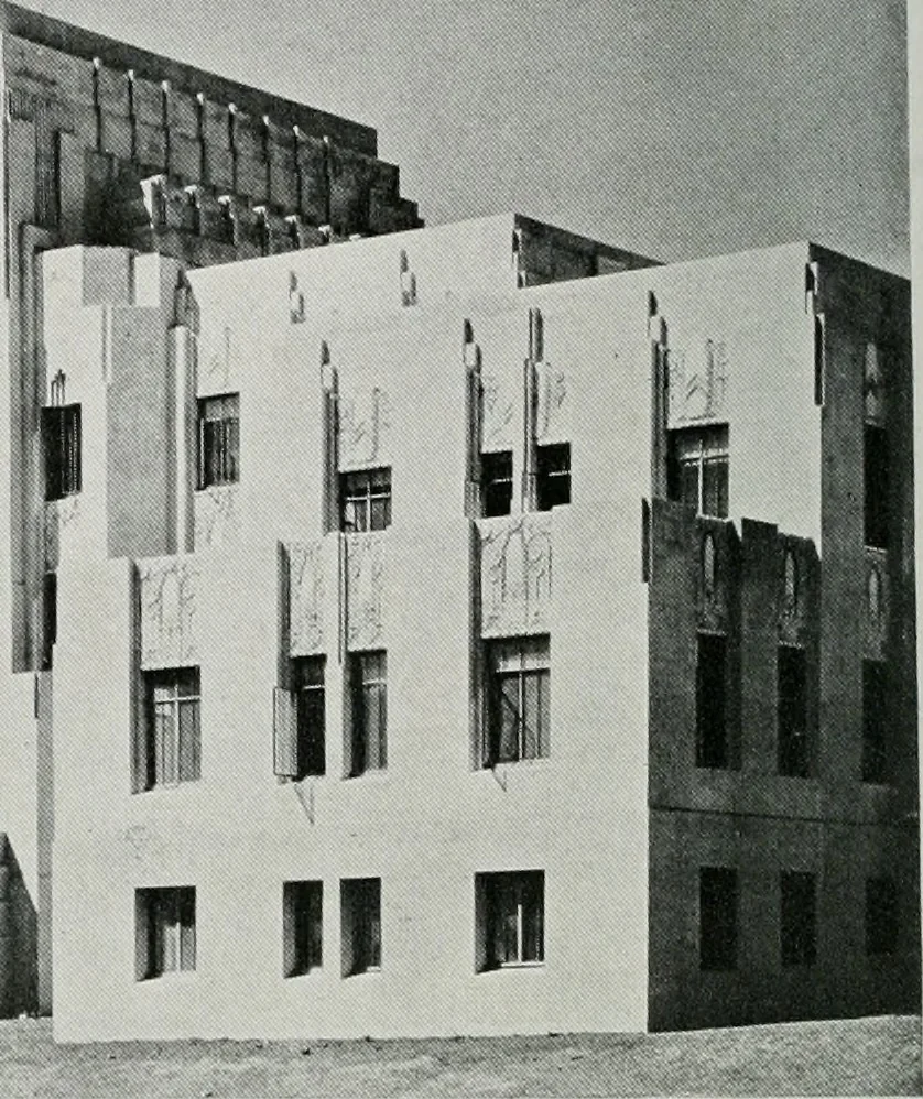 An illustration from Architect and engineer, 1905, leaf 237