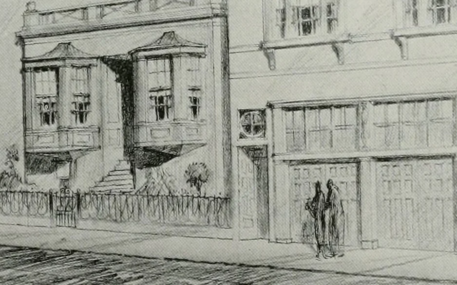 An illustration from Architect and engineer, 1905, leaf 244