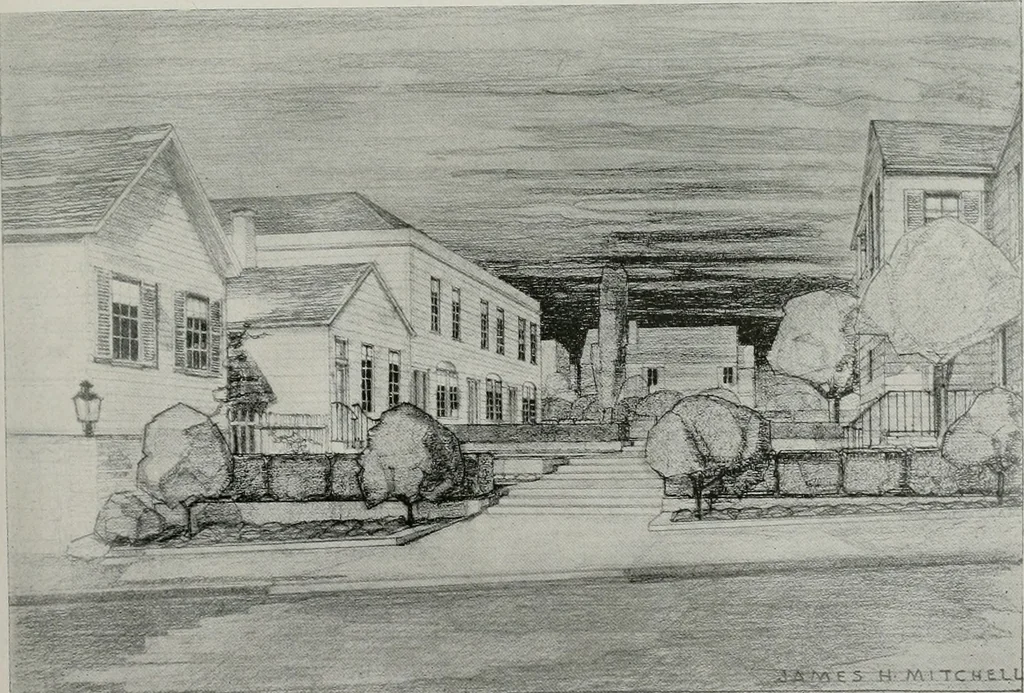 An illustration from Architect and engineer, 1905, leaf 248