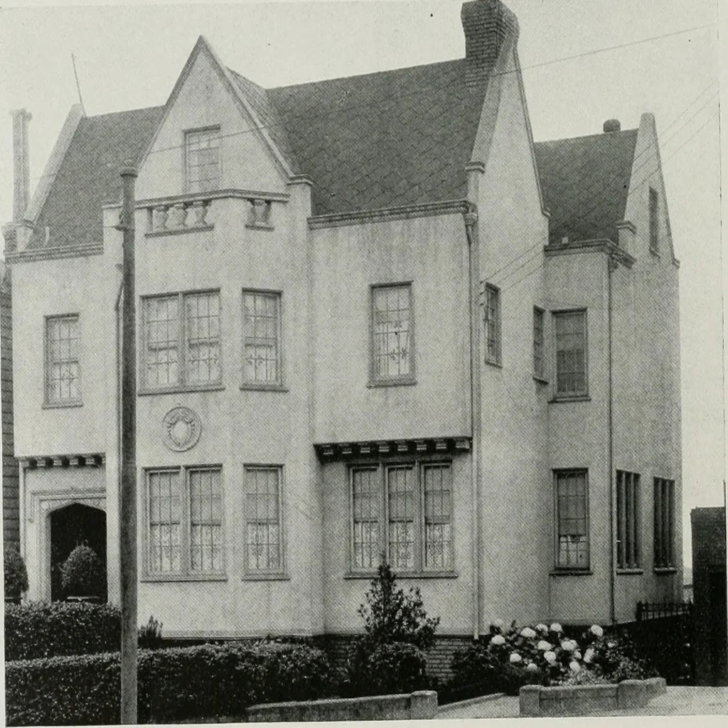 An illustration from Architect and engineer, 1905, leaf 317