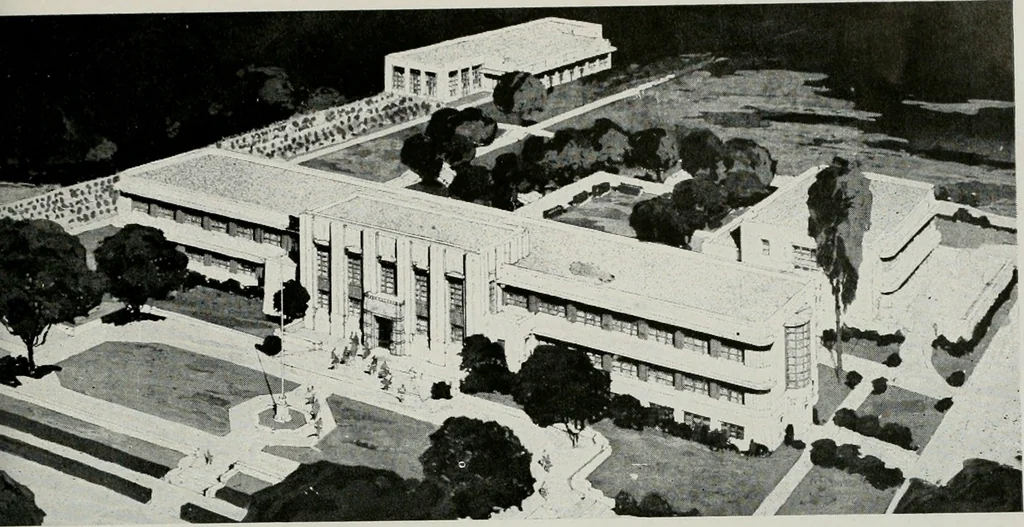 An illustration from Architect and engineer, 1905, leaf 322