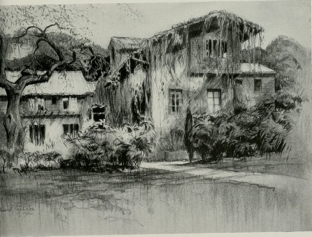 An illustration from Architect and engineer, 1905, leaf 326