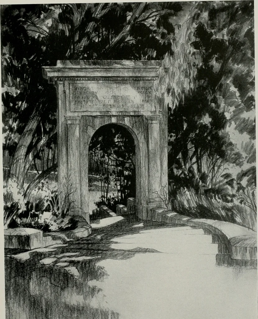 An illustration from Architect and engineer, 1905, leaf 330