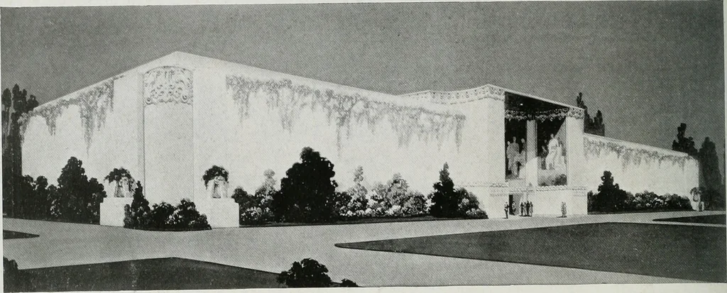 An illustration from Architect and engineer, 1905, leaf 383