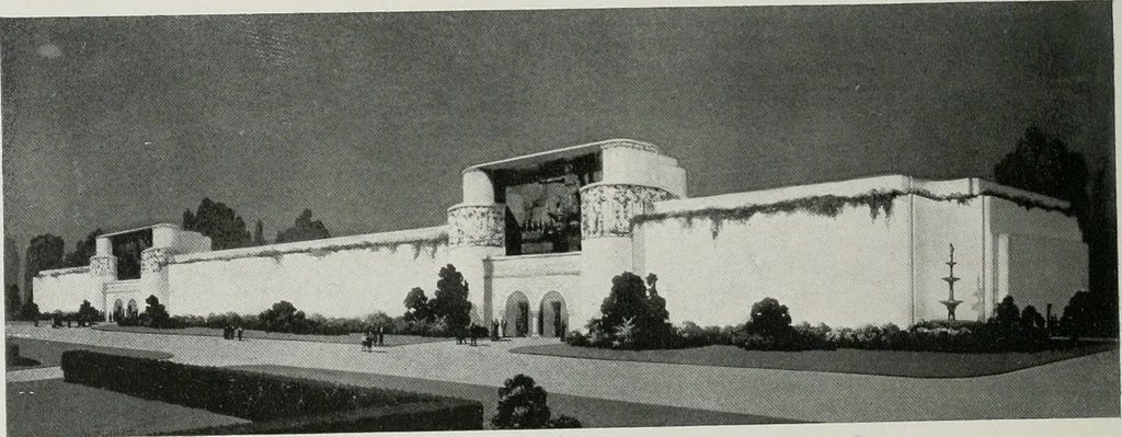An illustration from Architect and engineer, 1905, leaf 393