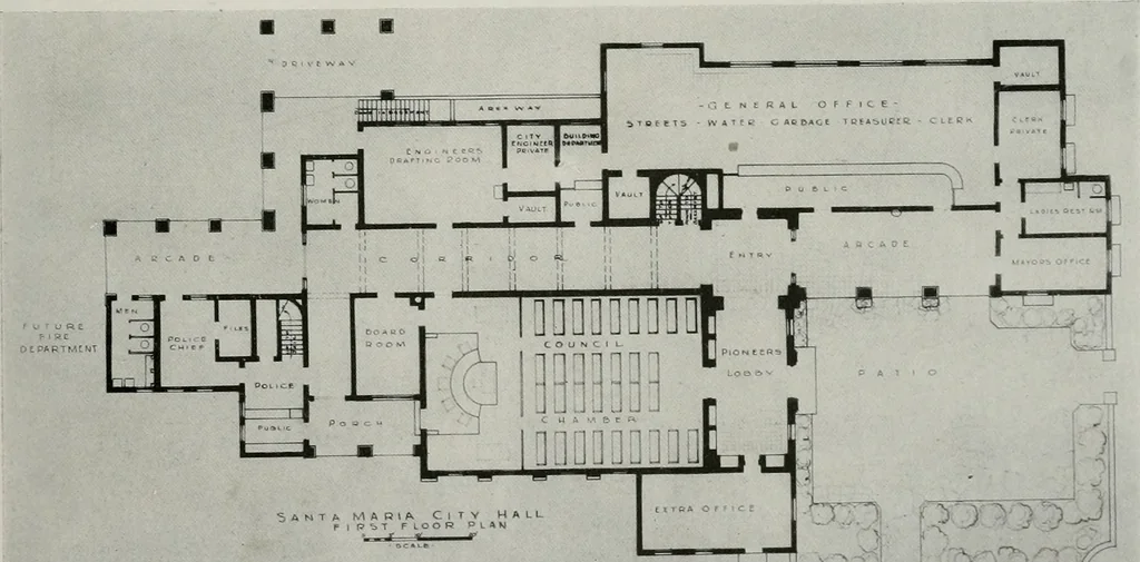An illustration from Architect and engineer, 1905, leaf 402