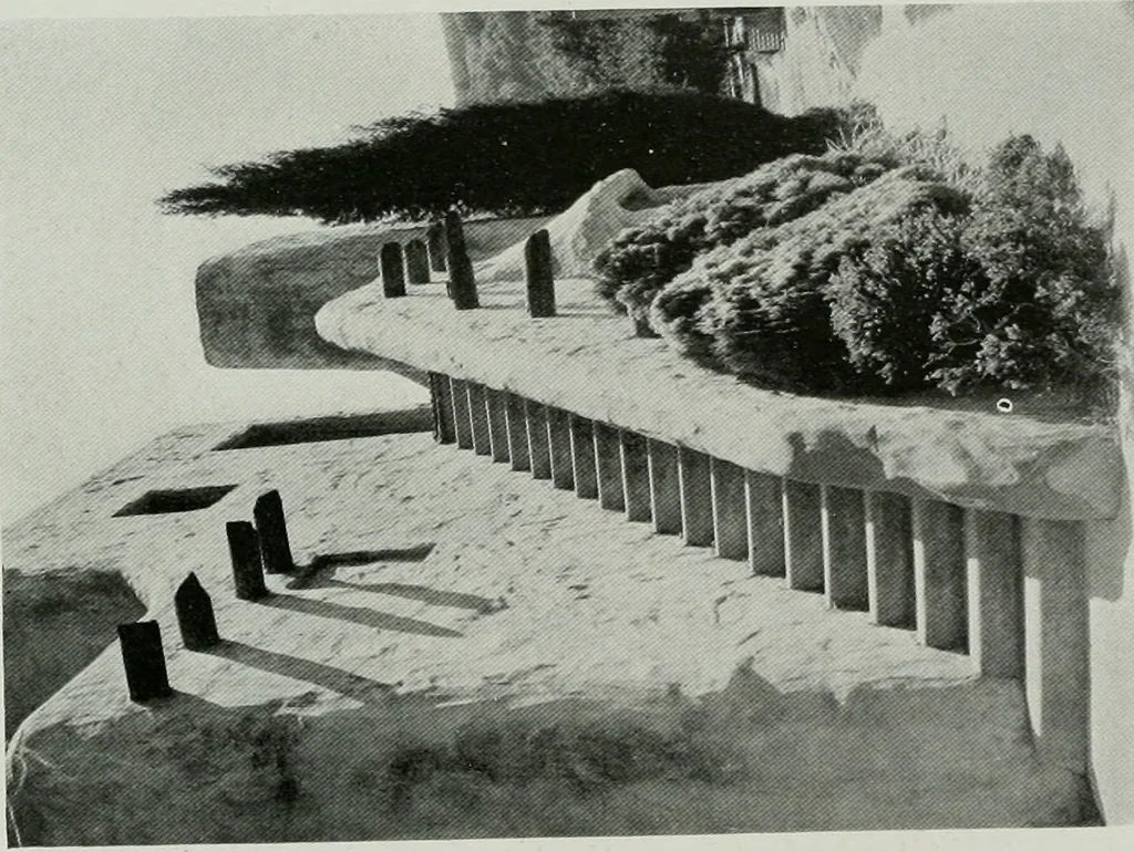An illustration from Architect and engineer, 1905, leaf 86